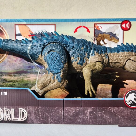 NEW Mattel Jurassic World Ruthless Rampagin Allosaurus Dinosaur Toy Action Figur - Picture 14 of 15